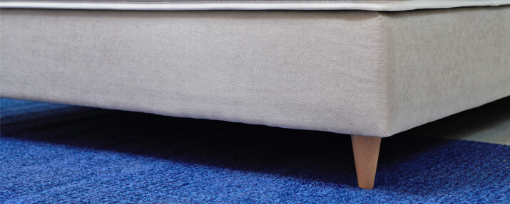 Détail du canapé-lit fixe à ressorts ensachés Premium